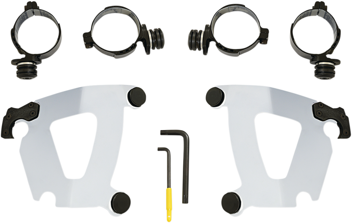 MEMPHIS SHADES Road Warrior Mounting Kit - Polished - FX MEK2050