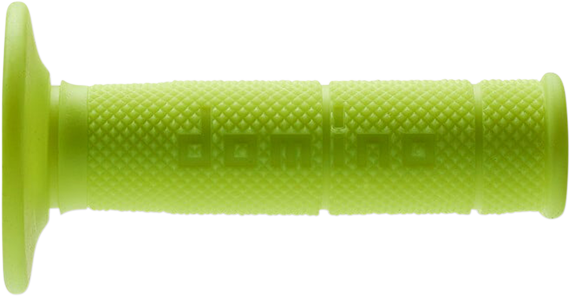 G2 ERGONOMICS CORP. Domino Victor Half Waffle Grips - Fluorescent Yellow 1150.82.50.06