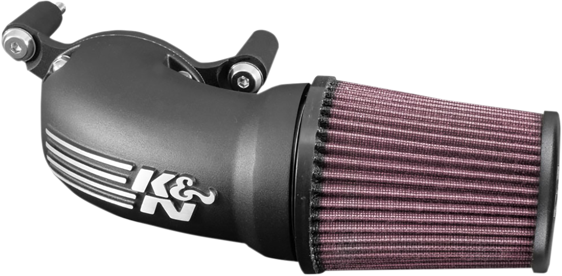 K & N Aircharger® Intake System with Cast Aluminum Intake Tube - Satin Black 57-1134