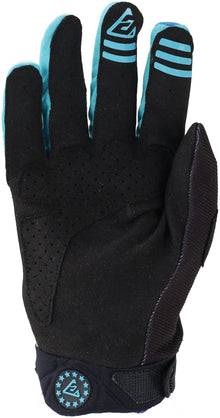 Answer Peak Flo Gloves Black/Blue/White - 2XL