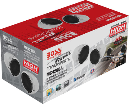 Scooter Speaker Kit Chrome