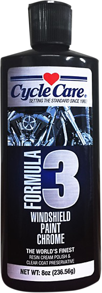 CYCLE CARE FORMULAS Formula 3 Polish - 8 oz. net wt. 03008