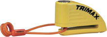 TRIMAX Alarm Disc Lock - 7 mm Pin - Yellow TAL88YL