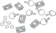 CYCLE PERFORMANCE PROD. D-Ring Kit - Silver Clips CPP/9030
