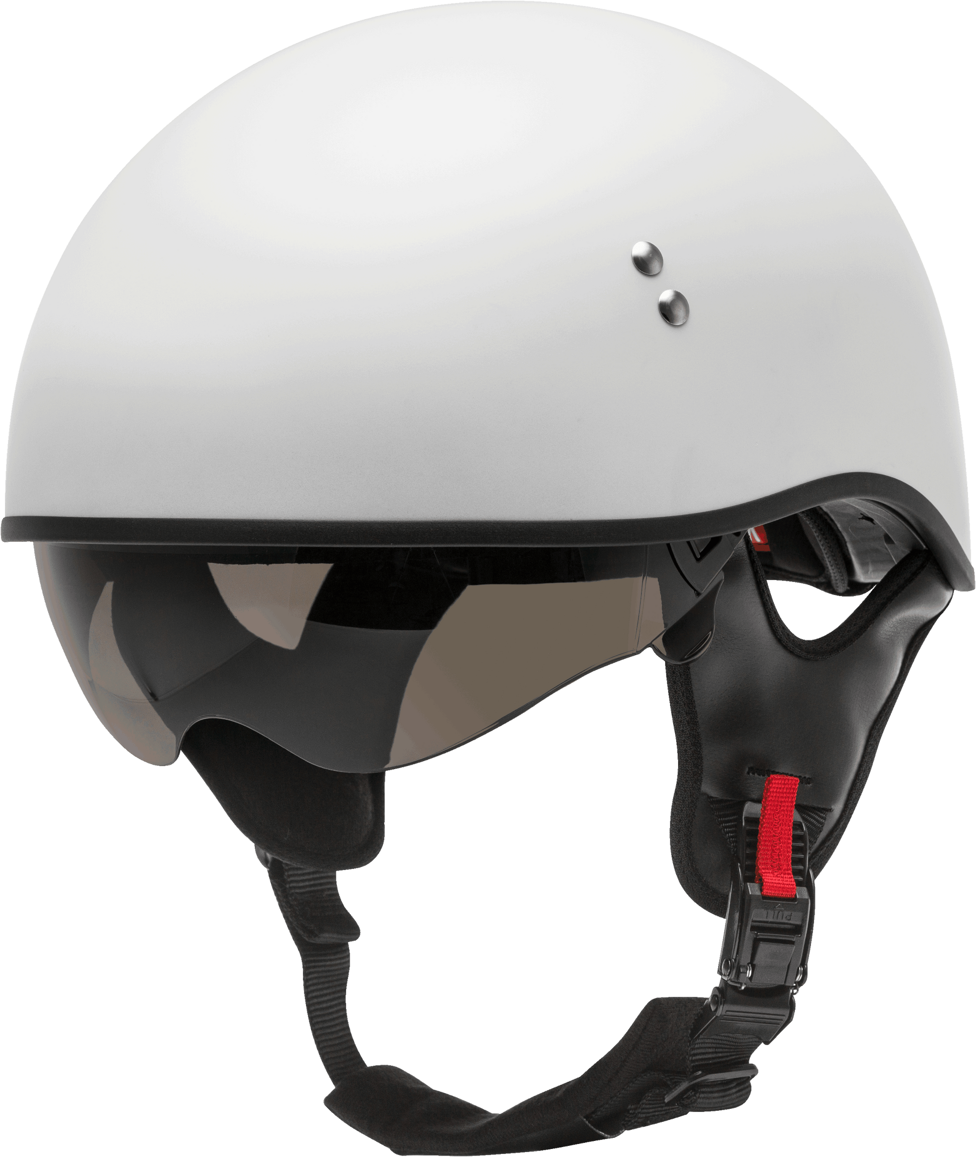 Hh 65 Half Helmet Naked Matte White Lg