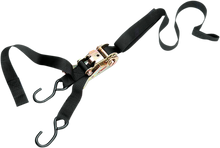 PARTS UNLIMITED 1" Ratchet Tied Down - Assist - Black 3920-0074