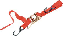 PARTS UNLIMITED 1" Ratchet Tied Down - Assist - Red 3920-0075