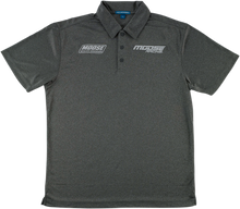 MOOSE OFFROAD Polo Shirt - Heather Charcoal - XL 3040-2657