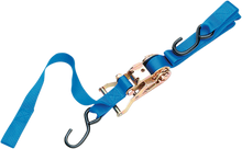 PARTS UNLIMITED 1" Ratchet Tied Down - Assist - Blue 3920-0076