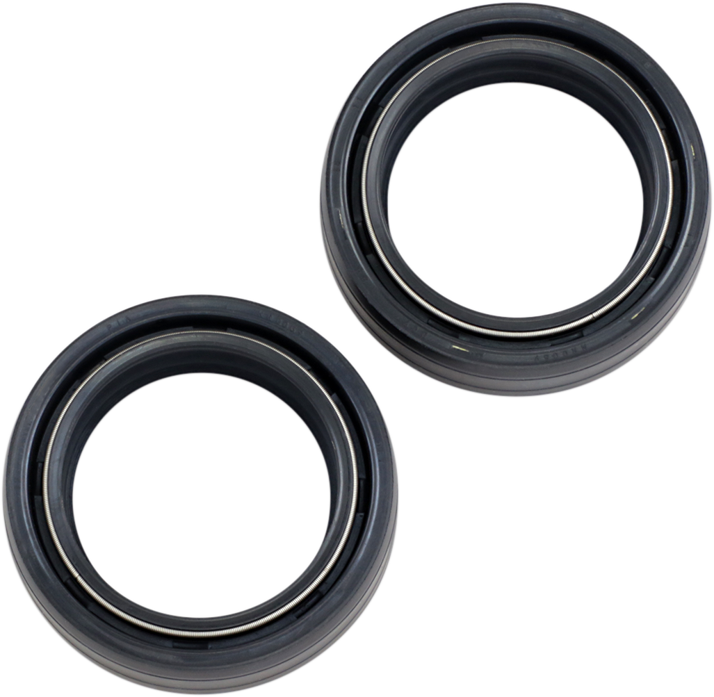PARTS UNLIMITED Front Fork Seals - 33 mm ID x 46 mm OD x 11 mm T PUP40FORK455026