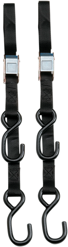 PARTS UNLIMITED 1.5" Tie-Down Standard - Black 3920-0077