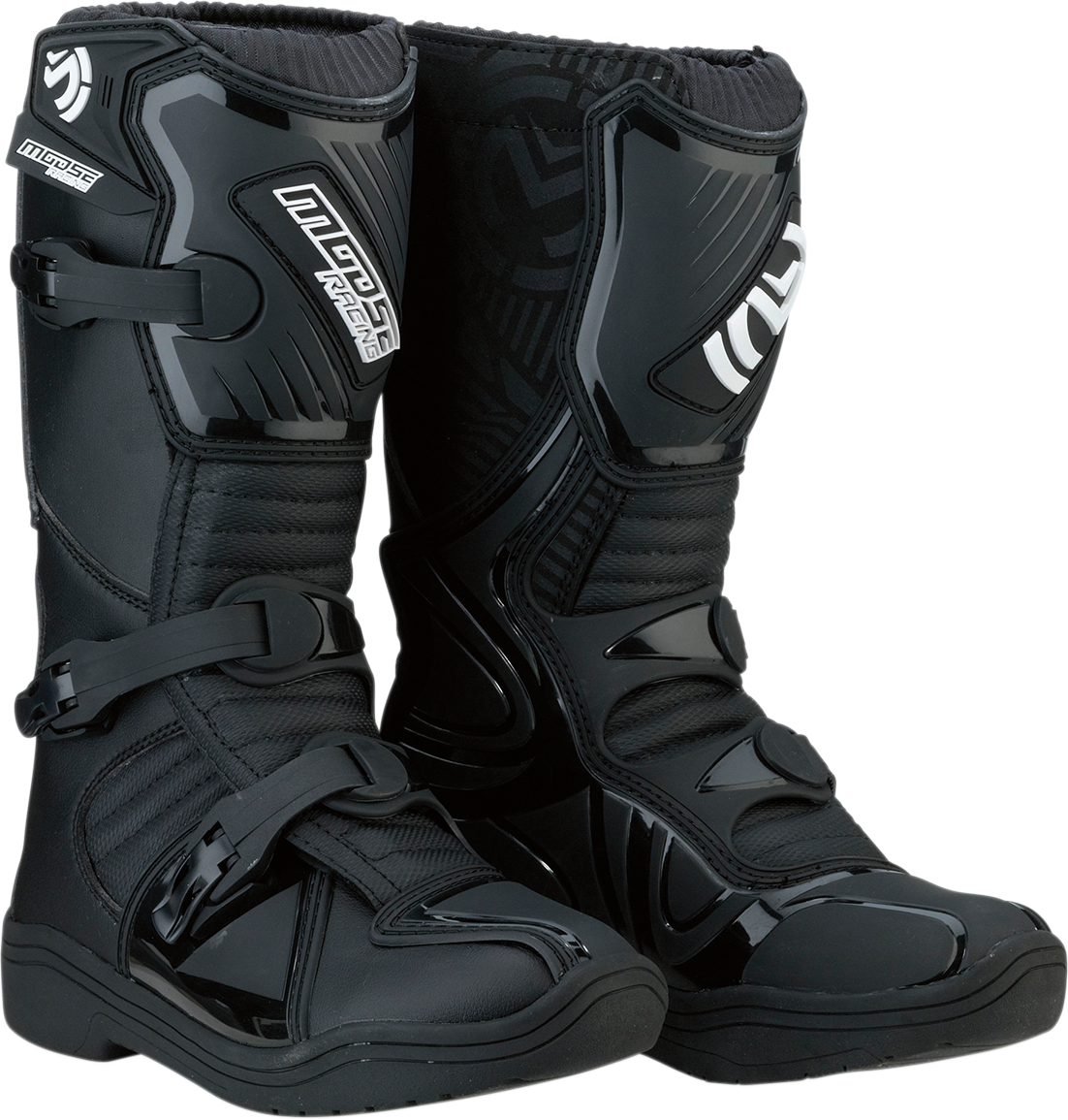 MOOSE OFFROAD M1.3 Boots - Black - Size 2 3411-0424