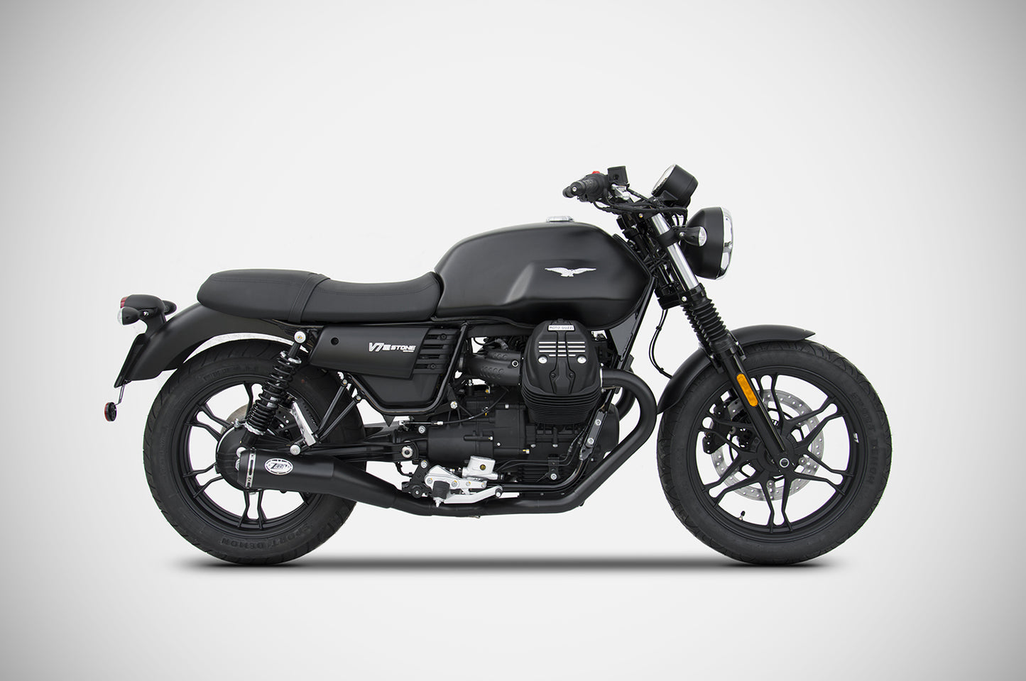 ZARD Full System with Dual Conical Mufflers for Moto Guzzi V7 III (ALL)
