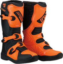 MOOSE OFFROAD M1.3 Boots - Black/Orange - Size 4 3411-0440