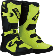 MOOSE OFFROAD M1.3 Boots - Black/Hi-Viz Yellow - Size 4 3411-0447