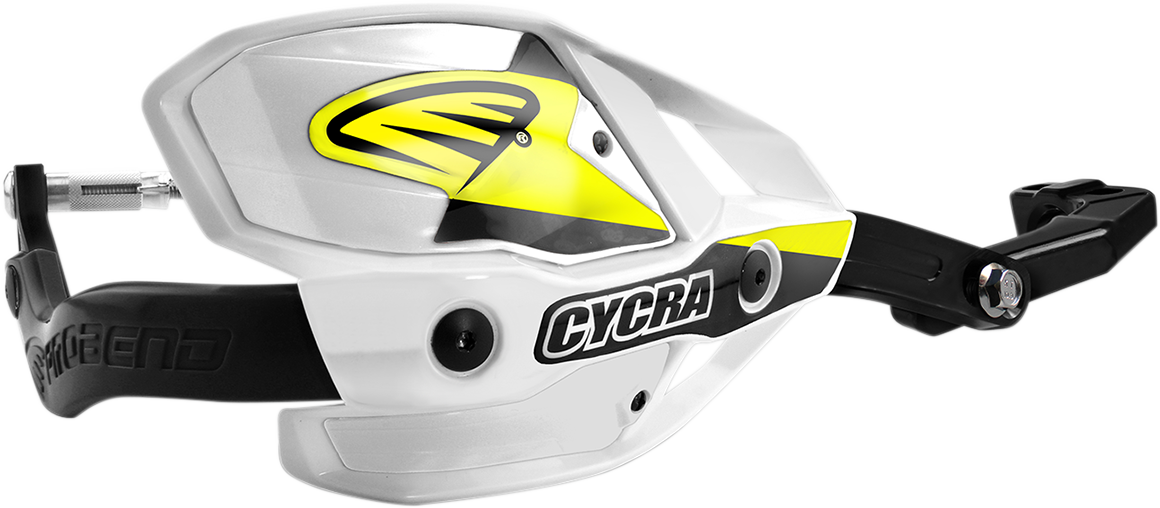 CYCRA Ultra Probend HCM Handguards - 7/8" - White 1CYC-7505-42HCM