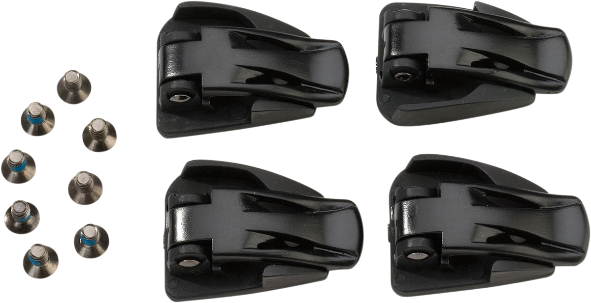 MOOSE OFFROAD Buckle Kit - Youth - Black 3430-0428