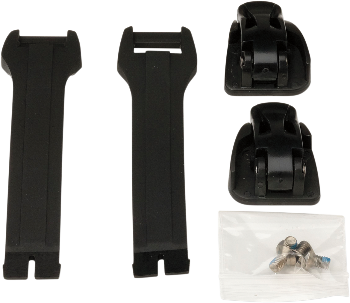 MOOSE OFFROAD Strap/Buckle Kit - Child - Long - Black 3430-0841