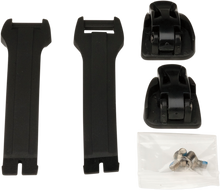 MOOSE OFFROAD Strap/Buckle Kit - Child - Long - Black 3430-0841
