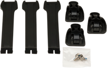 MOOSE OFFROAD Strap/Buckle Kit - Youth - Long - Black 3430-0843