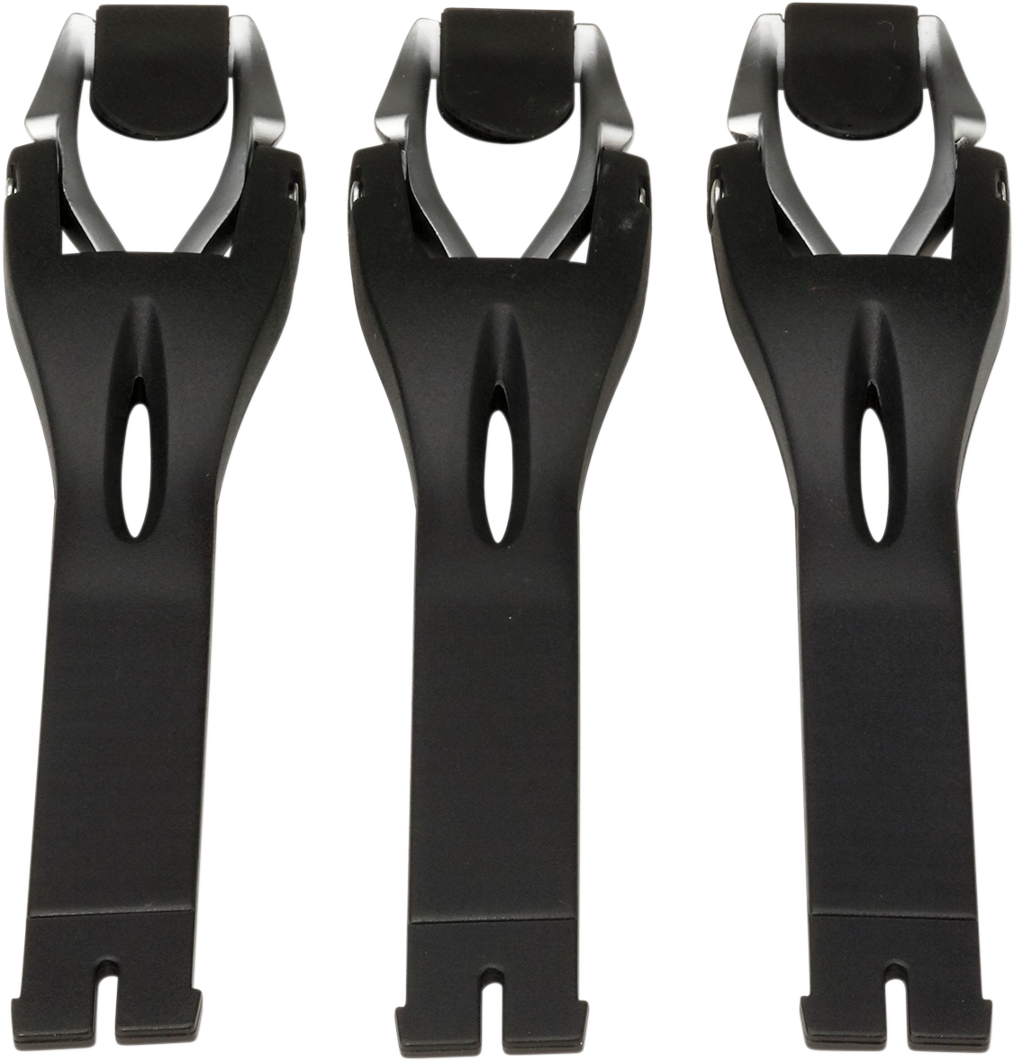 MOOSE OFFROAD Strap/Buckle Kit - Short - Black 3430-0844
