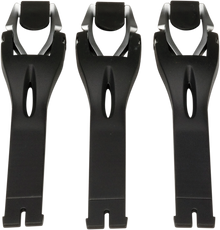 MOOSE OFFROAD Strap/Buckle Kit - Short - Black 3430-0844