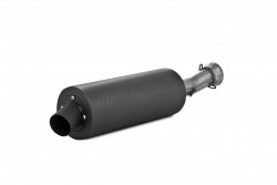 Single Slip On System W/ 4.25" Sport Muffler Blk