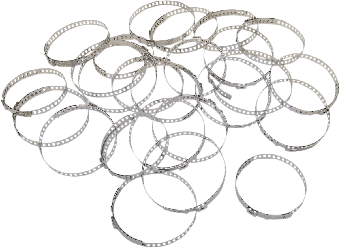 MOOSE OFFROAD Clamps - CV Boot - 8 mm x 90 mm - 25 Pack 92091.525