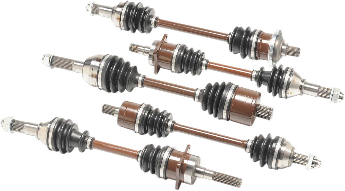 MOOSE OFFROAD Axle Assembly - Complete - Standard - Rear Left/Right - Arctic Cat 250/300 LM6-AC-8-304