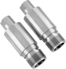 CYCLE VISIONS Fork Tube Extensions - 41 mm - Extends +2" - Chrome CV7100