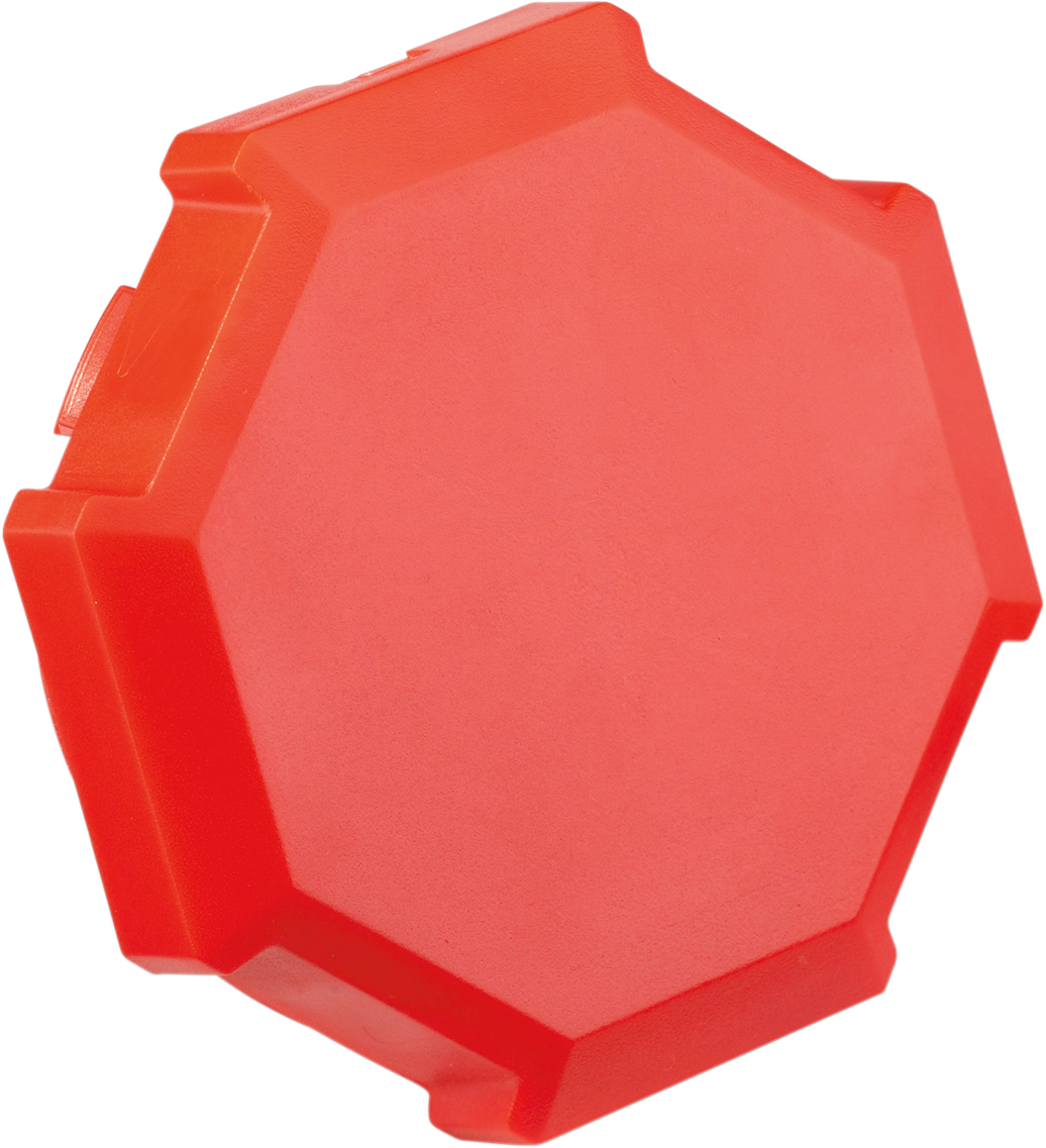 MOOSE OFFROAD Hub Cap - Red - RZR/General 100-2273-PU