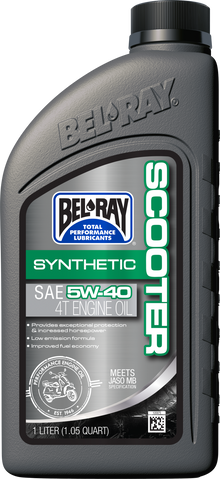 Scooter Synthetic Engine Oil 4t 5w40 1l