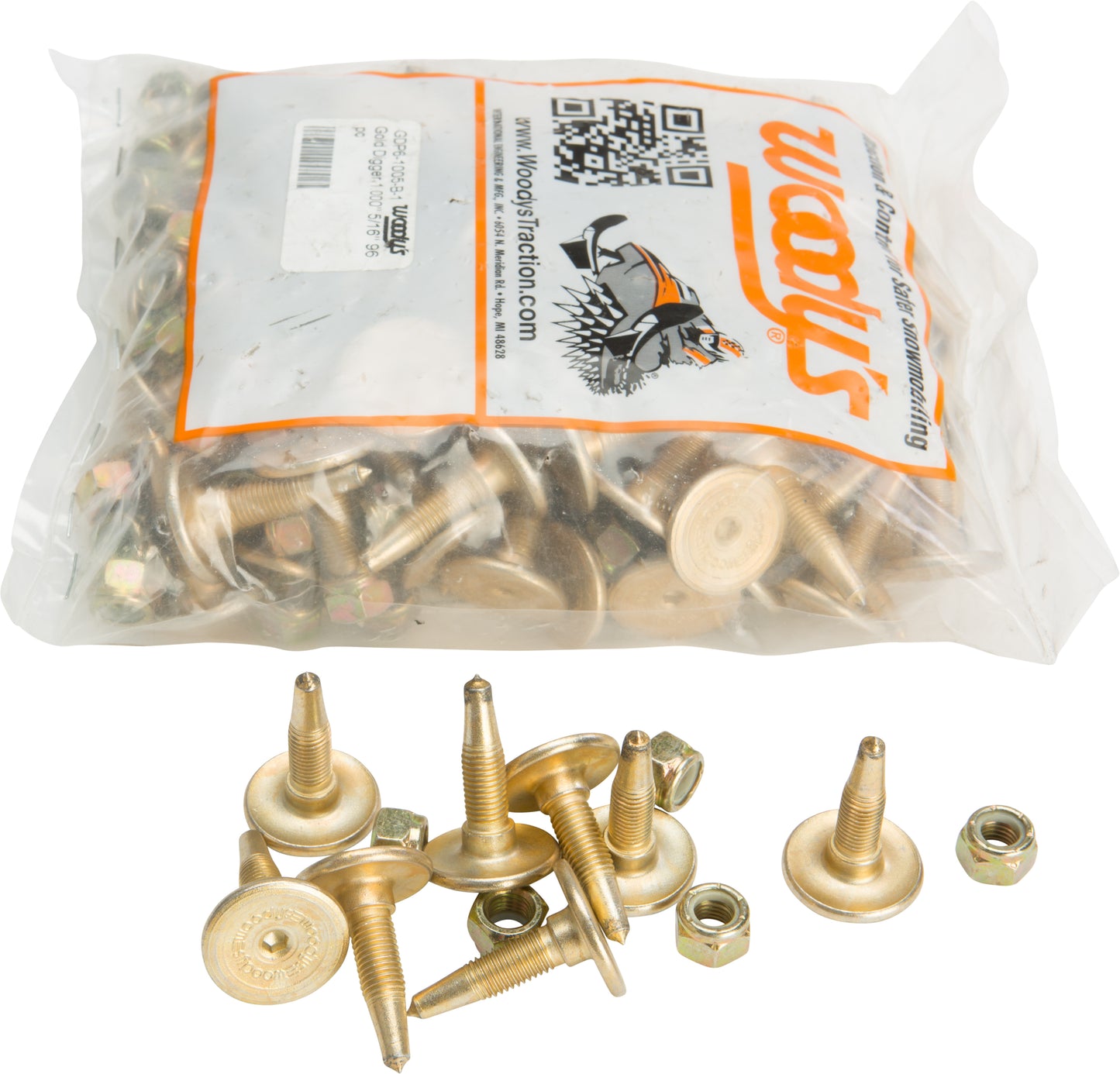 Gold Digger Carbide Traction Master Stud 1.005" 96/Pk