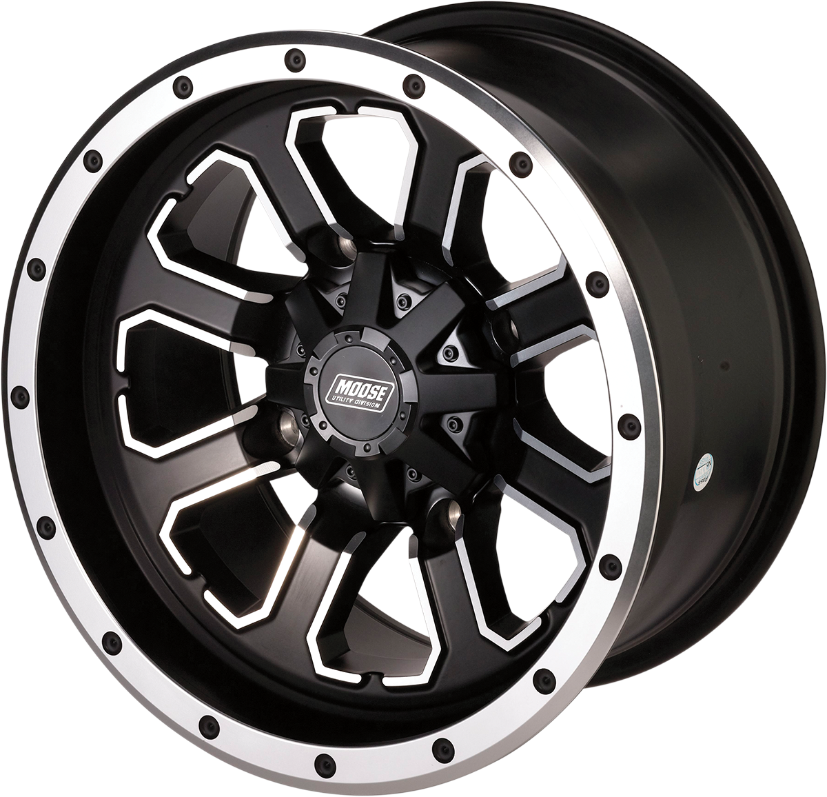 MOOSE OFFROAD Wheel - 548X - Rear - 12x8 - 4/110 - 4+4 548M128110MBMF4