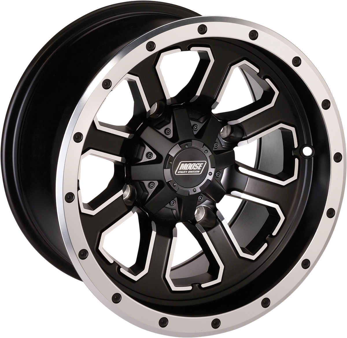 MOOSE OFFROAD Wheel - 548X - Rear - 12x8 - 4/156 - 4+4 548M128156MBMF4