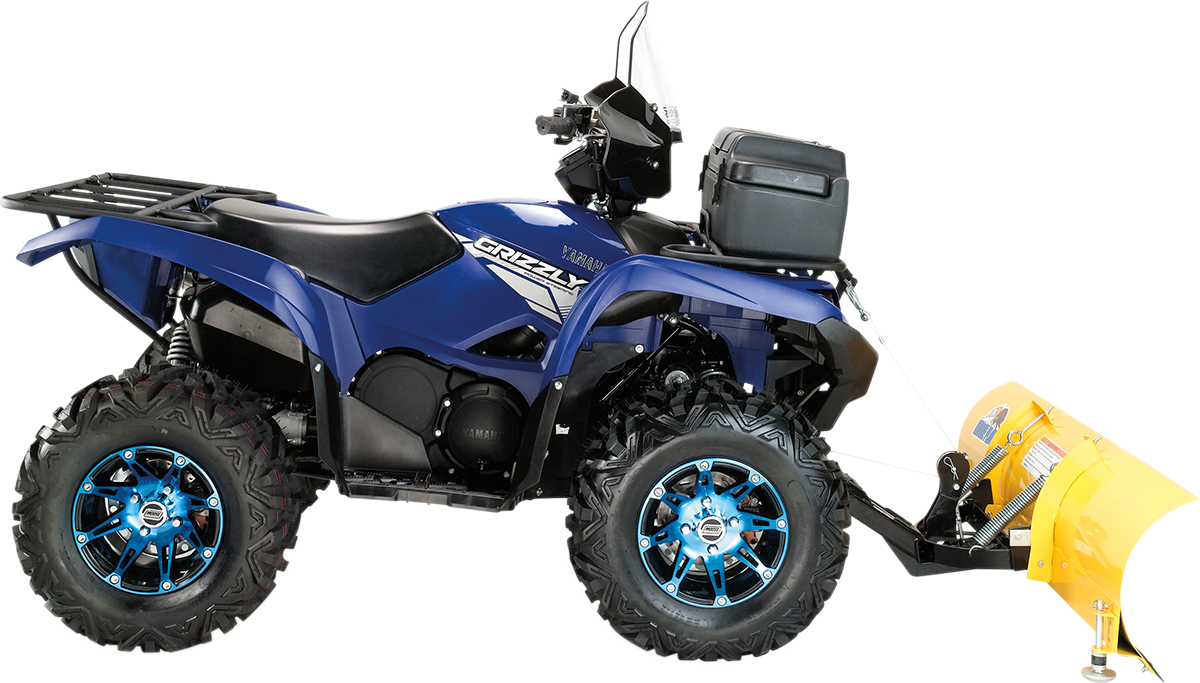 MOOSE OFFROAD Wheel - 387X - Rear - Anodized Blue/Black - 14x8 - 4/110 - 4+4 387ML148110BWB4