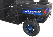 MOOSE OFFROAD Wheel - 387X - Front - Anodized Blue/Black - 12x7 - 4/136 - 4+3 387MO127136BWB4