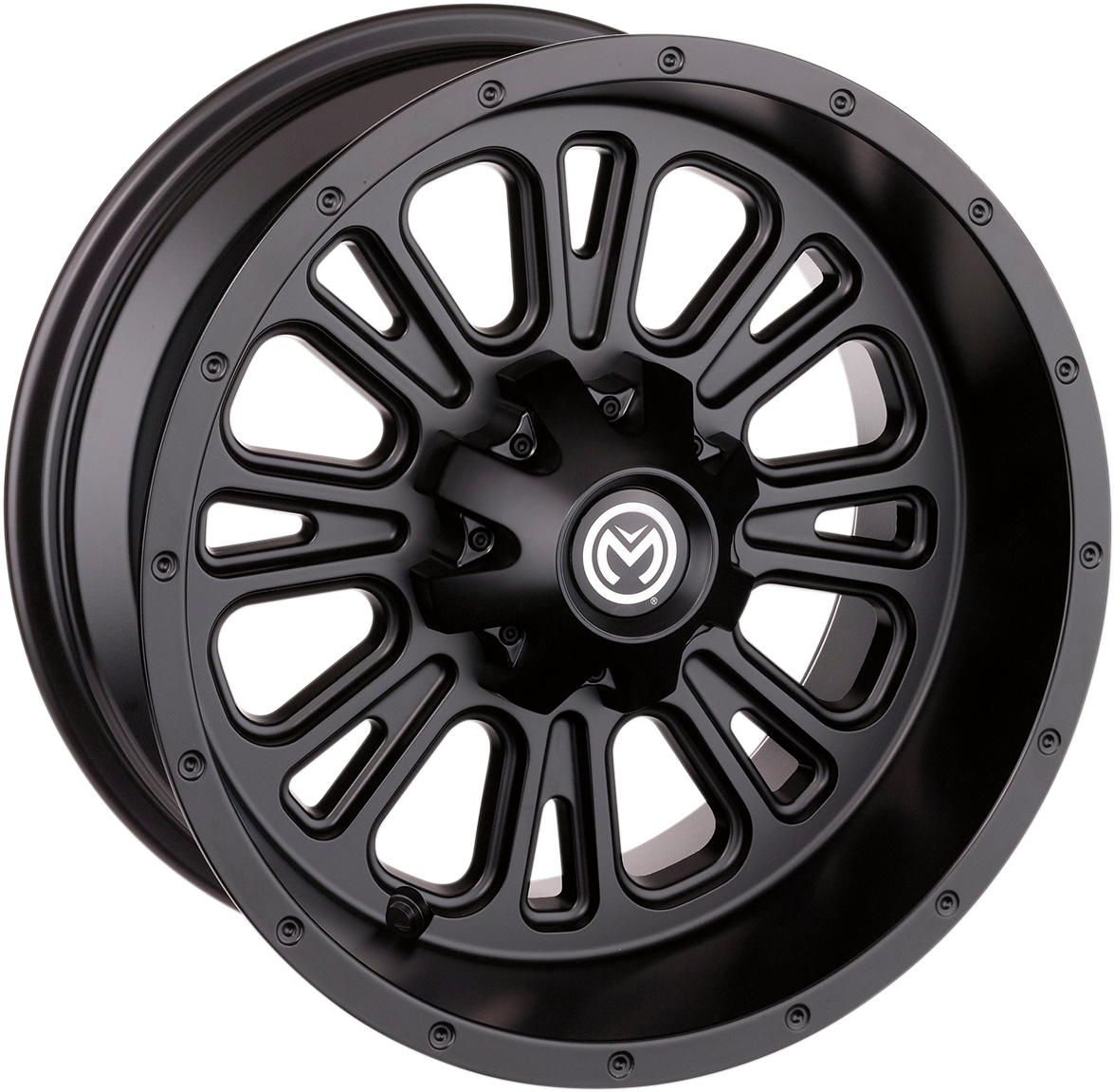 MOOSE OFFROAD Wheel - 399X - Rear - Black - 14x8 - 4/156 - 4+4 399MO148156MB4