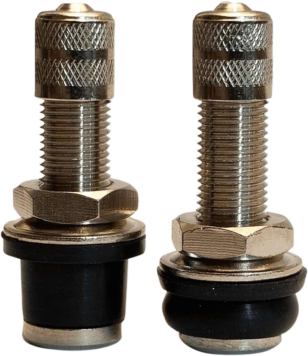 MOOSE OFFROAD Valve Stem - Push-In - Gold QS-1M