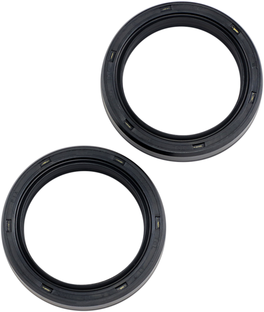 PARTS UNLIMITED Front Fork Seals - 41.7 mm ID x 55 mm OD x 10/10.5 mm T PUP40FORK455064