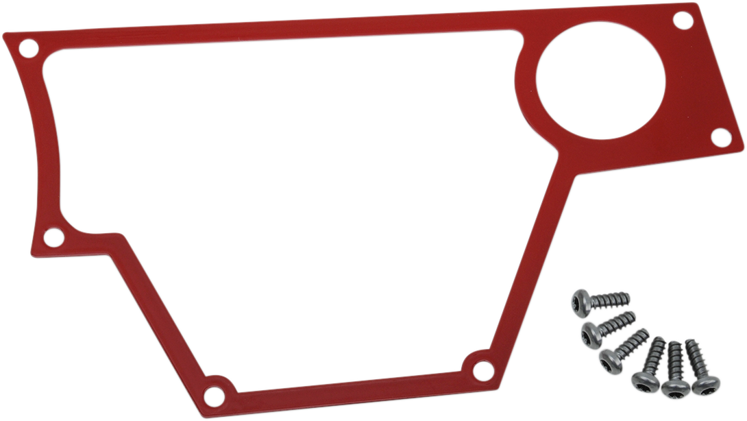 MOOSE OFFROAD Dash Plate - Large - Right - Red 100-4373-PU