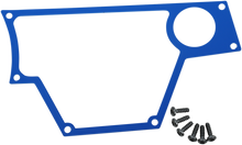 MOOSE OFFROAD Dash Plate - Large - Right - Blue 100-4372-PU