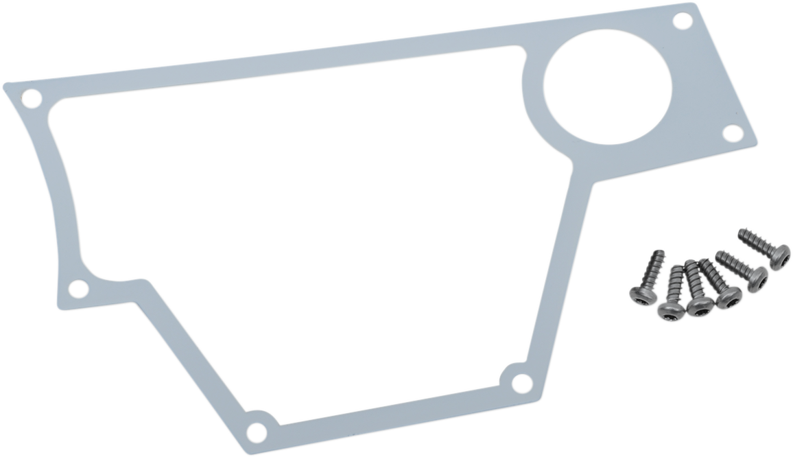 MOOSE OFFROAD Dash Plate - Large - Right - White 100-4371-PU