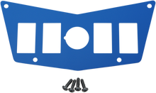 MOOSE OFFROAD Dash Plate - 4 Switch - Blue 100-4392-PU
