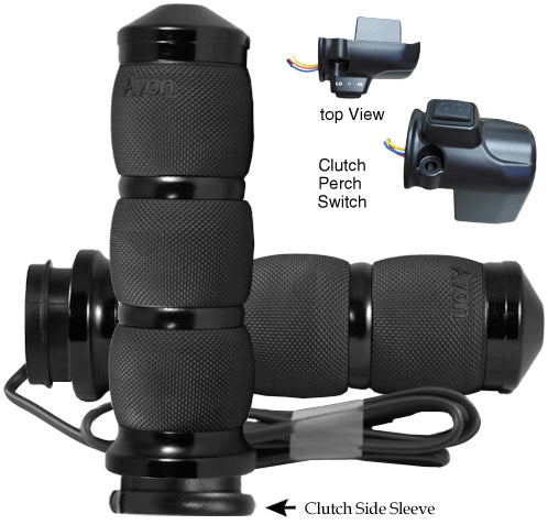Air Cushion Fbw Heated Grips 15 Up Fltr Black