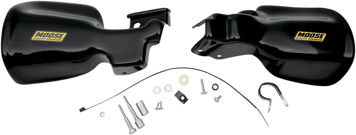 MOOSE OFFROAD Contoured Handguards - Honda - Black CMU59461-0