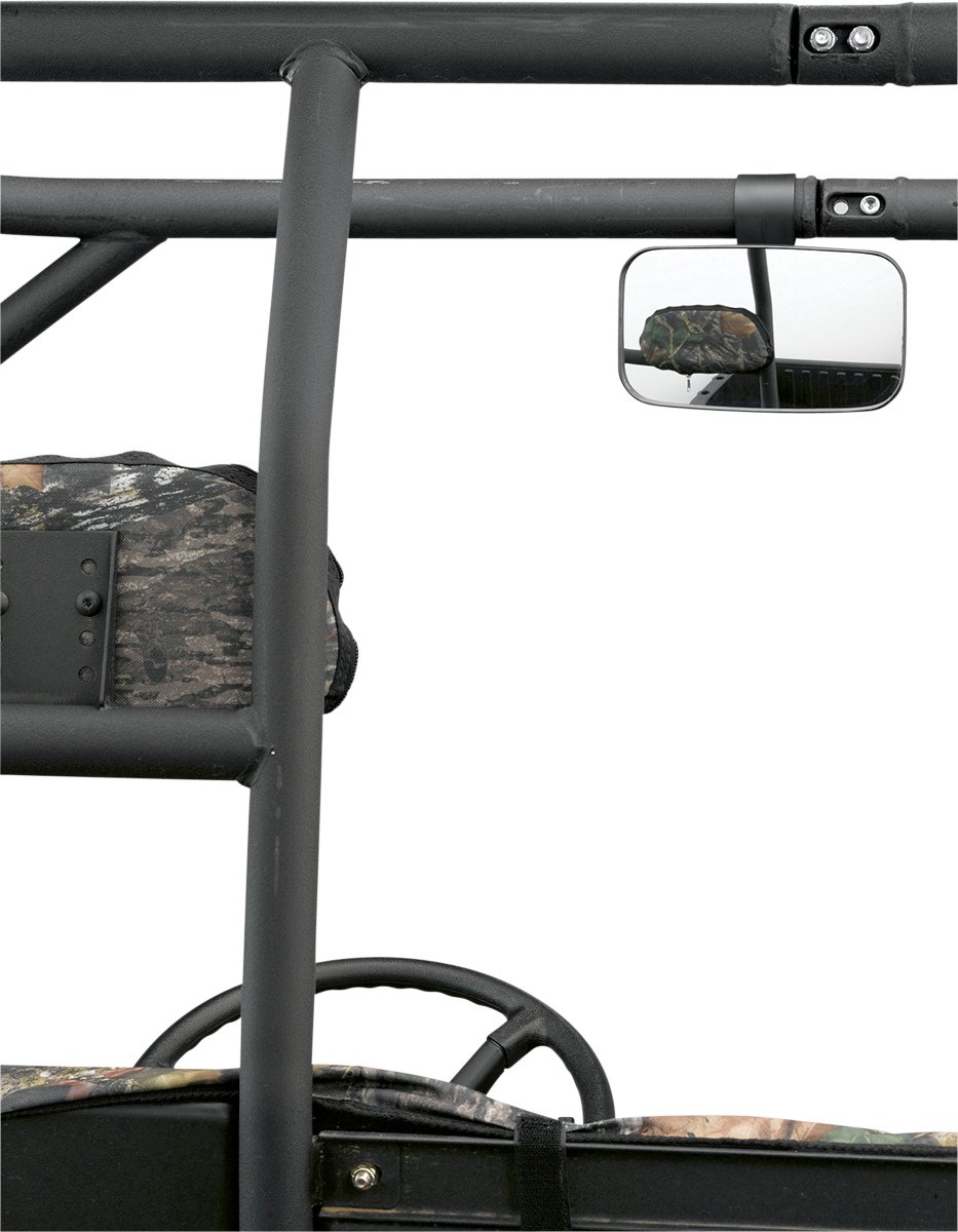 MOOSE OFFROAD Mirror - Rear View - Rectangle - Black - 1-3/4" 56-18029A