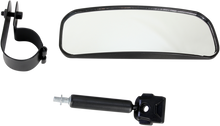 MOOSE OFFROAD Mirror - Auto-Style - Rear View - Wide Angle - Rectangle - Black - 2" 56-18052A