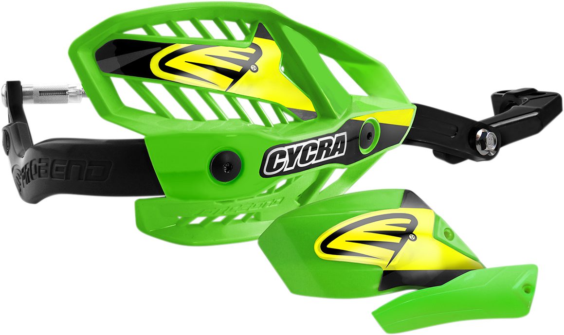 CYCRA Ultra Probend HCM Handguards - 1-1/8" - Green 1CYC-7506-72HCM
