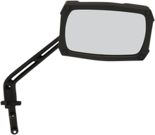 MOOSE OFFROAD Mirror - ATV - Side View/Anti-Vibration - Rectangle - Black MATVMIR1
